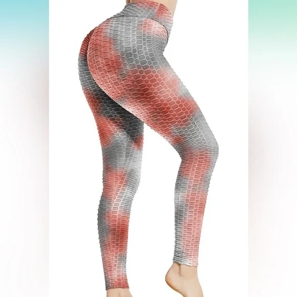 Tie dye scrunch butt leggings - Picture 3 of 7